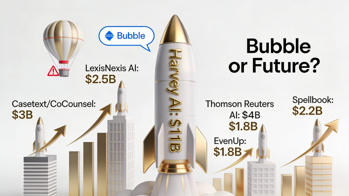 Harvey’s $11B Valuation: Legal AI Bubble or the Future?