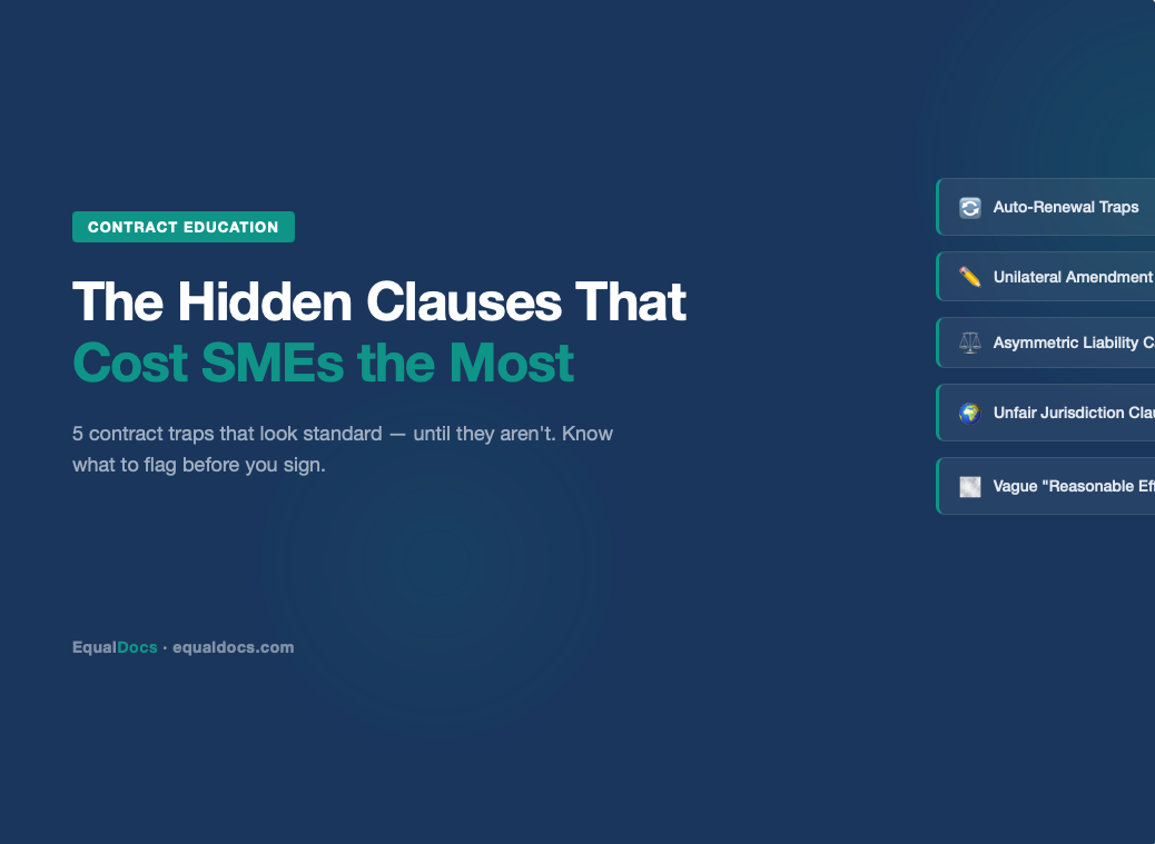 The Hidden Clauses That Cost Small Businesses the Most