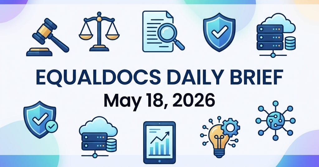 EqualDocs Daily Brief: Canada Supply Chain Deadlines, EU AI Act Milestones, and the Hardware-Defying AI