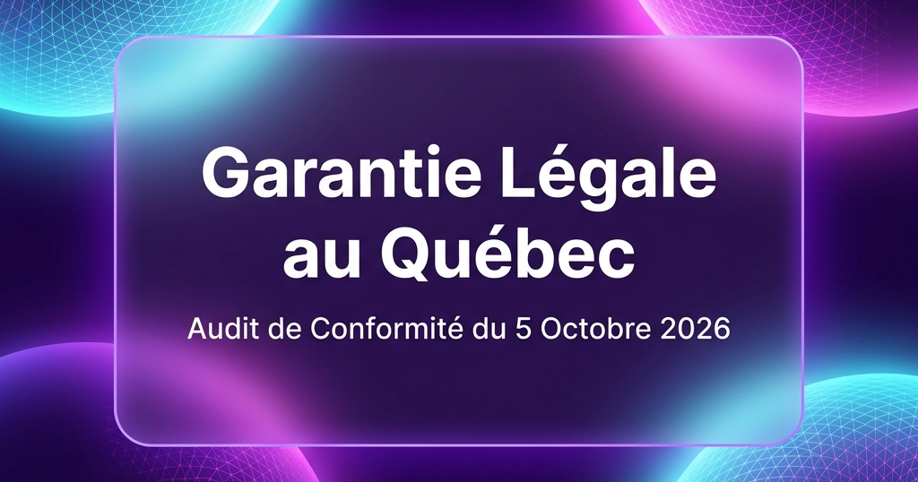 Le 5 octobre 2026 approche vite : votre commerce est-il vraiment prêt pour la nouvelle règle de garantie du Québec?