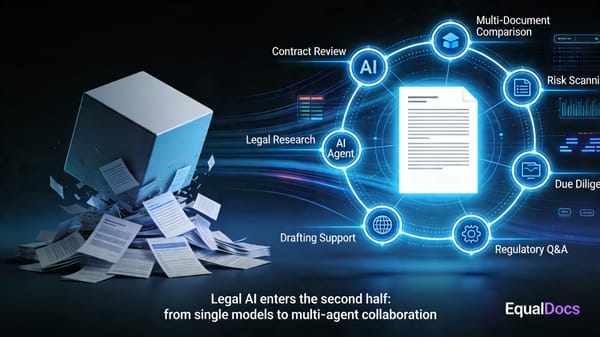 Legal AI Has Entered Its Second Half. The Race Is No Longer About the Model