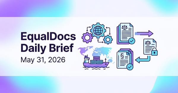 USMCA Joint Review and AI Act Deferrals: SME Contract Strategies for May 31, 2026