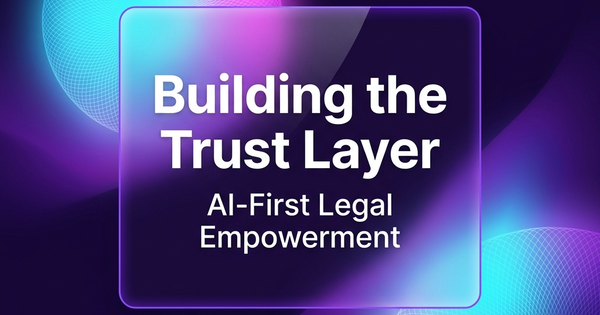 We’re Not Selling AI Legal Documents. We’re Building the Trust Layer Between SMEs and Lawyers.