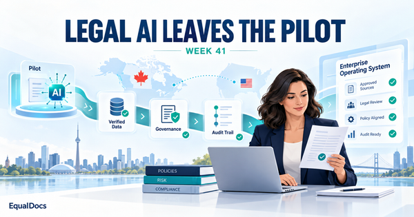 Legal AI Has Left the Pilot: Now the Question Is Who Controls the Work